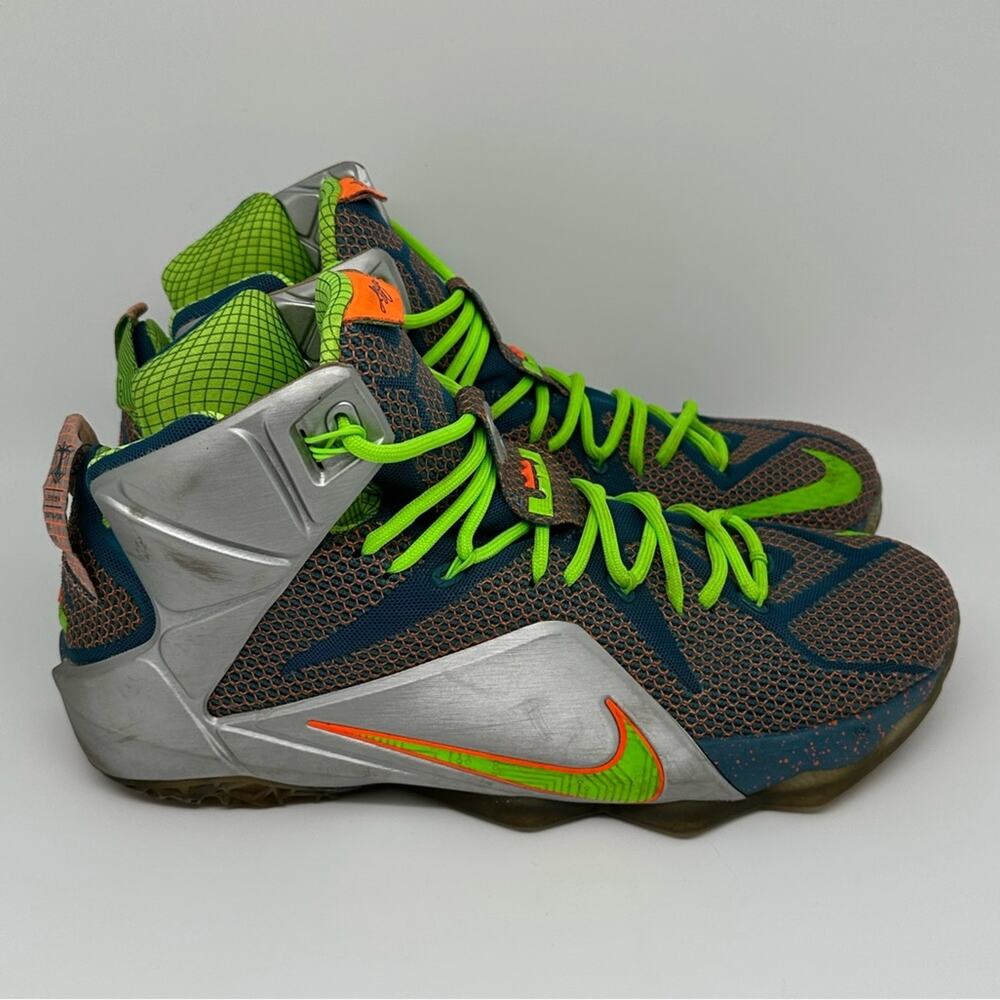 Nike Lebron 12 Trillon‎ Dollar Man Basketball Shoes 705410-430 Men’s Sz 12